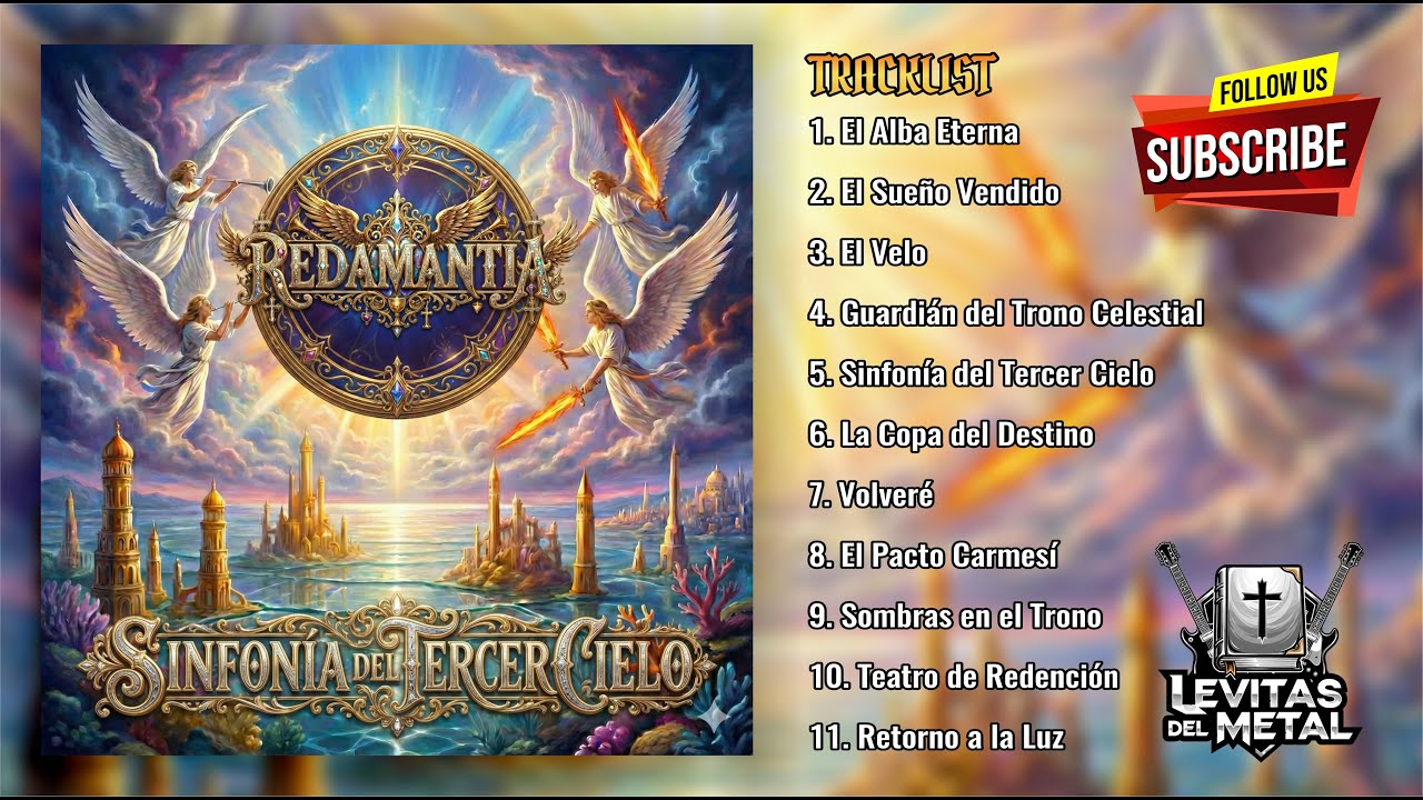 🌌 Redamantia - Sinfonía del Tercer Cielo (FULL ALBUM 2026) | Power Metal Sinfónico