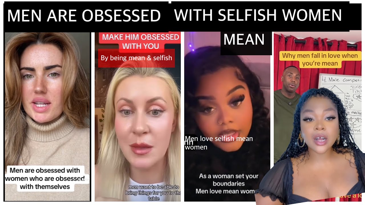 WHY MEN FALL IN LOVE WITH MEAN WOMEN? MEN NEED TO FEEL PAIN TO FALL IN LOVE (be selfish,mean & Toxic