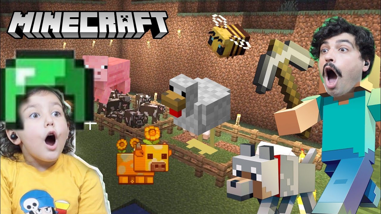 EVİMİZİ VE ÇİFTLİĞİMİZİ BÜYÜTTÜK! MİNECRAFT 4.Bölüm