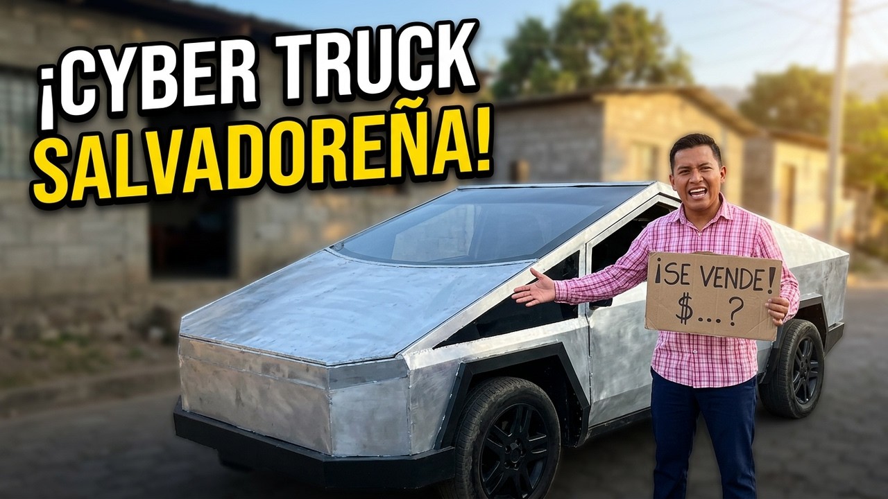 SE VENDE CYBER TRUCK🤣 HUMOR SALVADOREÑO