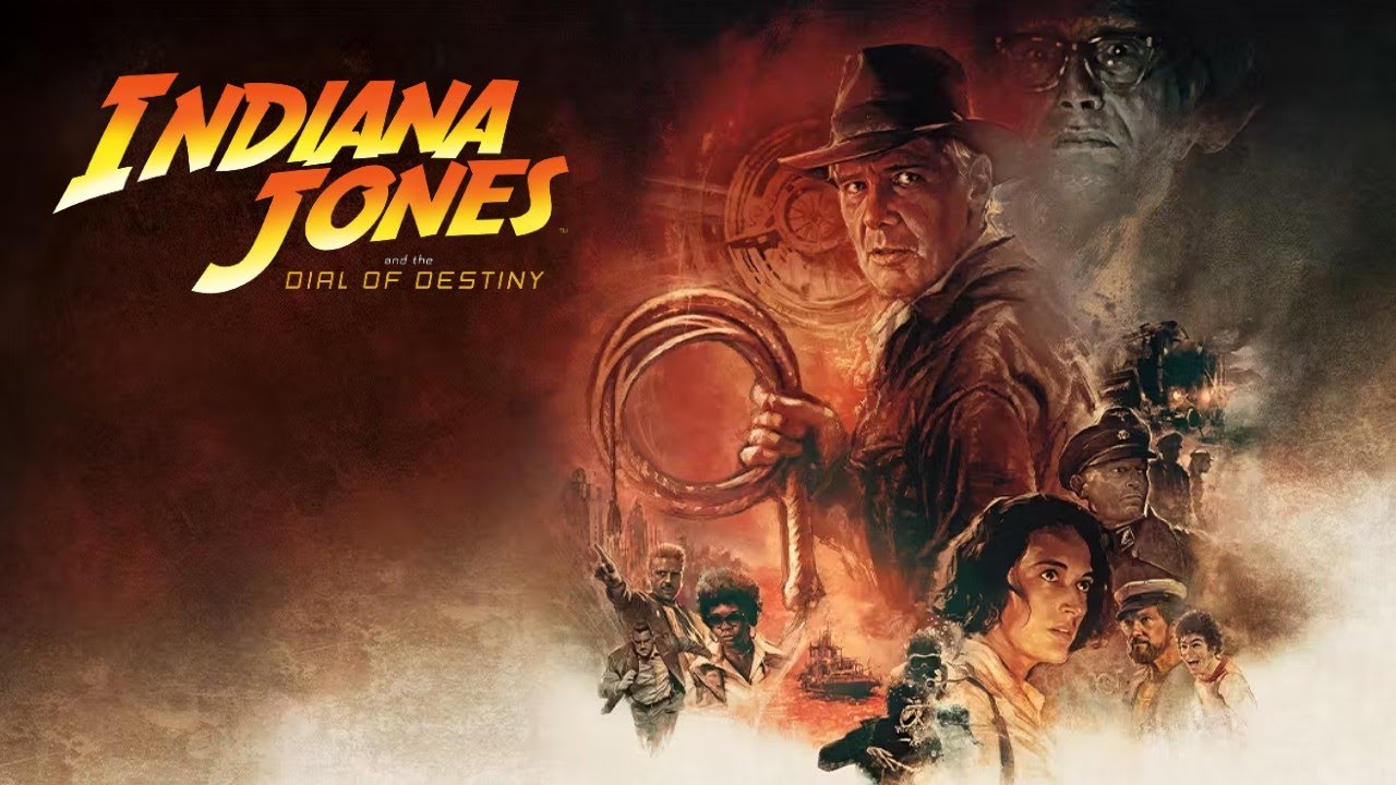 Indiana Jones - Raider's March end credits theme mix of ALL FIVE FILMS!