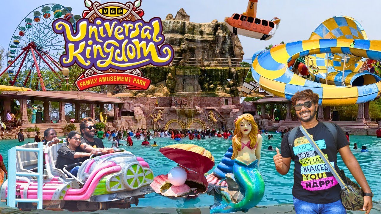 VGP Universal Kingdom theme park | CHENNAI theme park | 675rs budget theme park in chennai