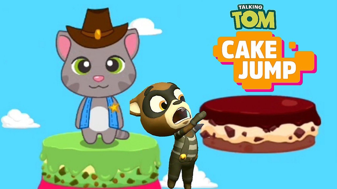 Talking Tom Cake Jump Cowboy Tom Unlocked Gameplay Android ios