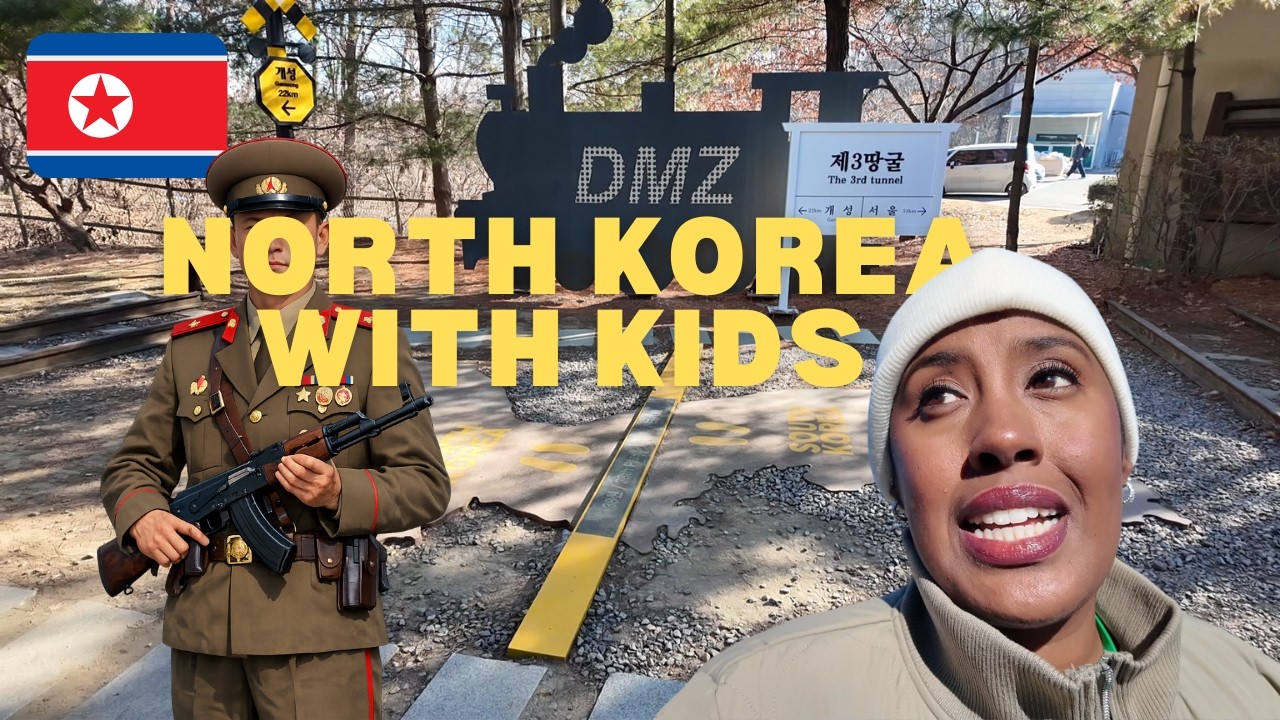 Somali Family Visiting North Korea Border 🇰🇵 | What It’s REALLY Like in Korea’s Most Restricted Zone
