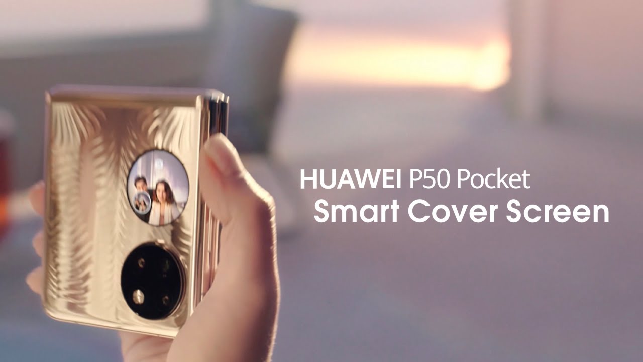 HUAWEI P50 Pocket | Smart Cover Screen