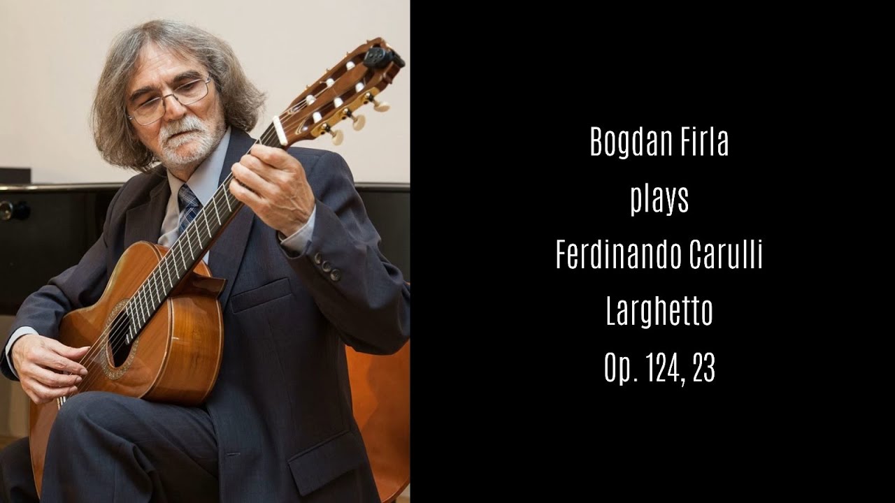Ferdinando Carulli - Larghetto Op  124, 23