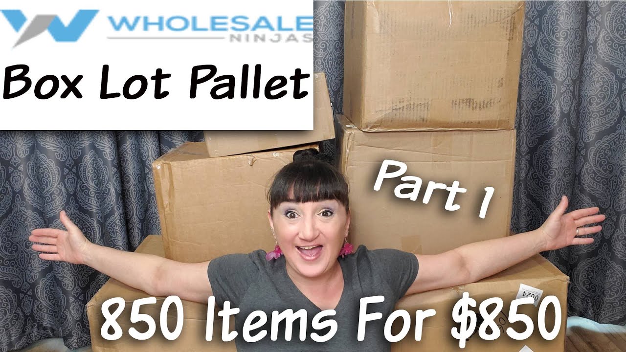 WHOLESALE NINJAS All Star Package Box Lot Pallet | 850 Items For $850 | Part 1