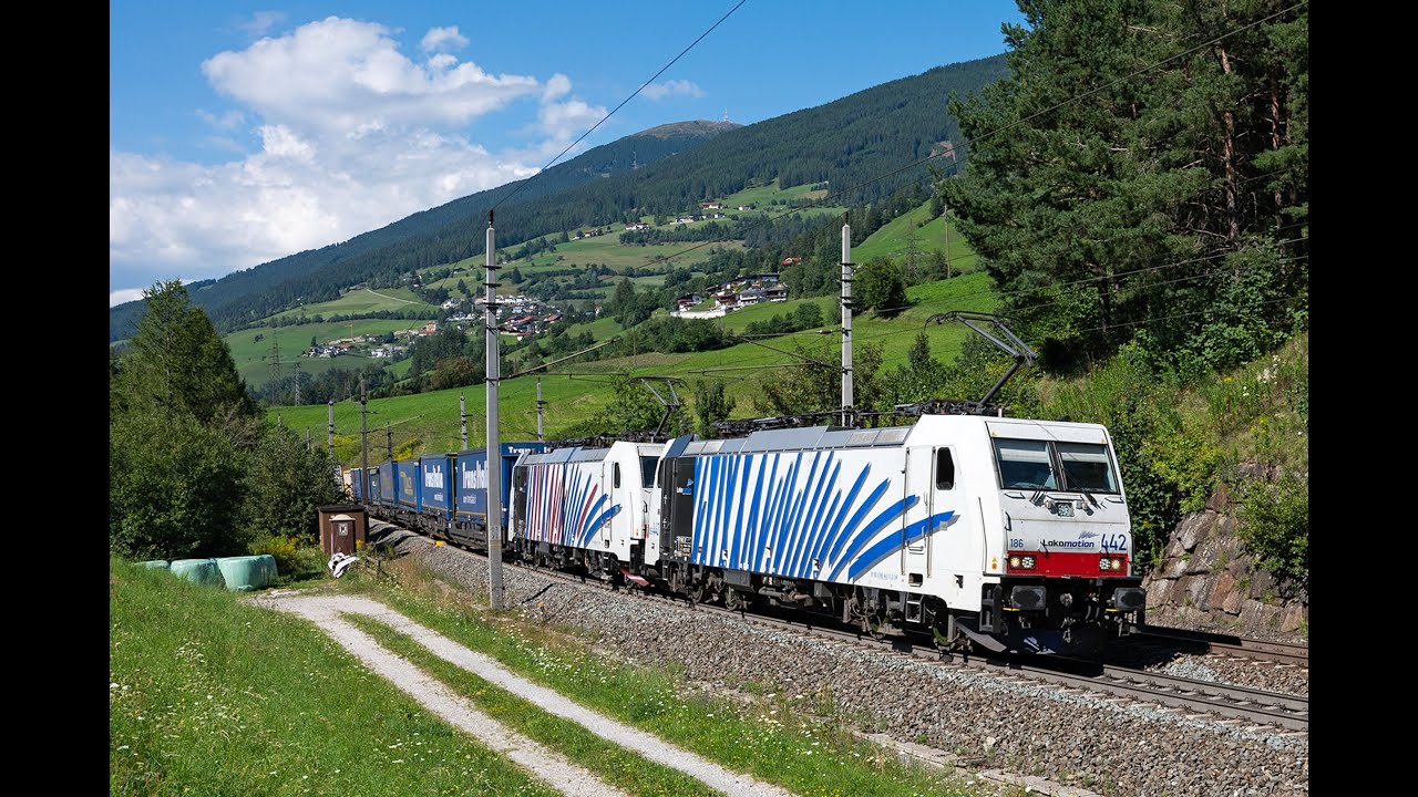 Faszination Brennerbahn - Lokomotion, &Ouml;BB, Rollende Landstra&szlig;en, Captrain Italia, TXL, DB uvm Teil 1
