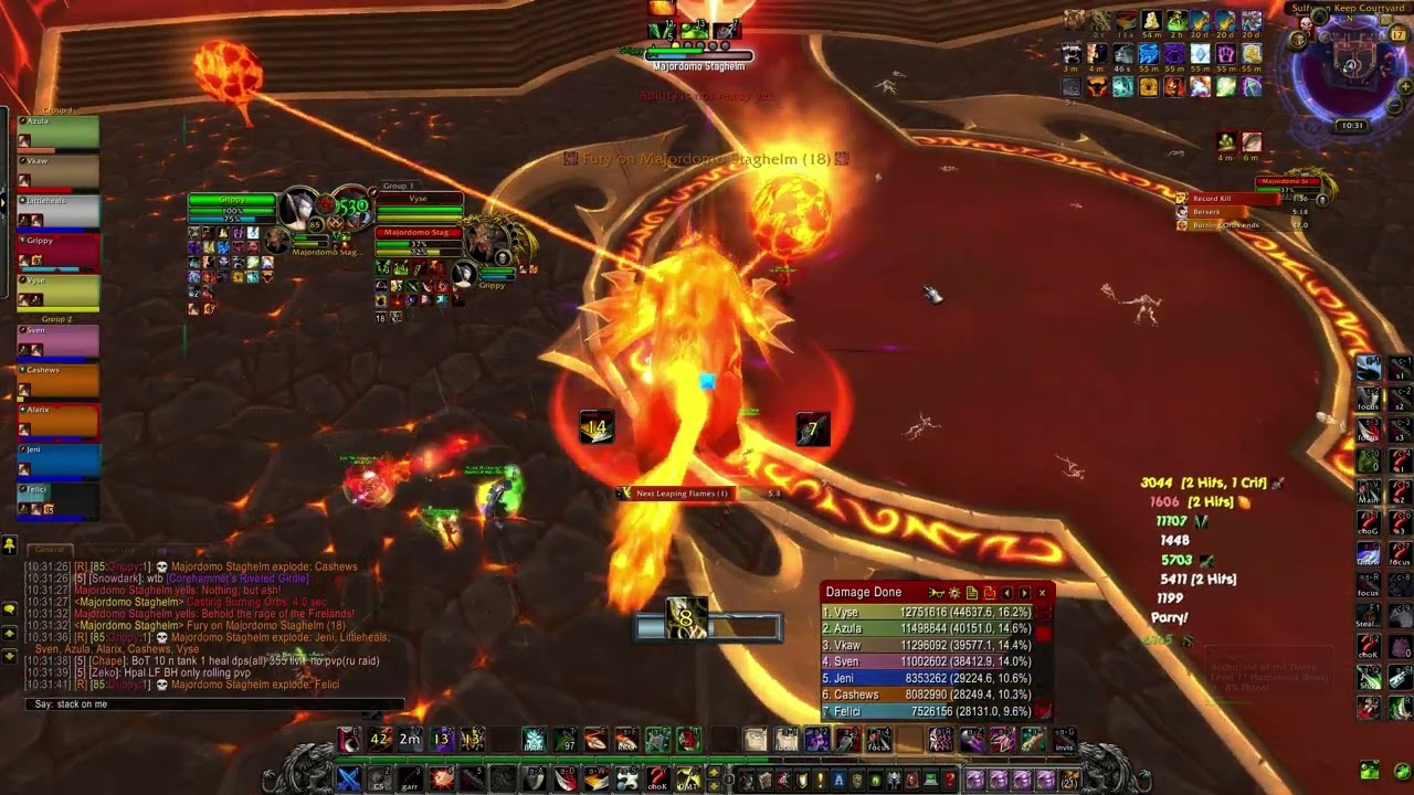 Majordomo Heroic 10m - Whitemane (Cataclysm)