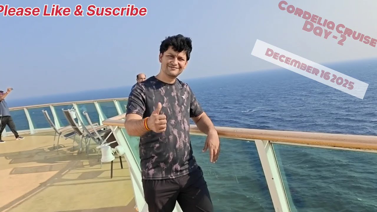 🌴❤️Cordelia Cruise🌴♥️journey Day 2 #couple #travel#travelvlog #cordelia #cruise #youtubevideo#ocean