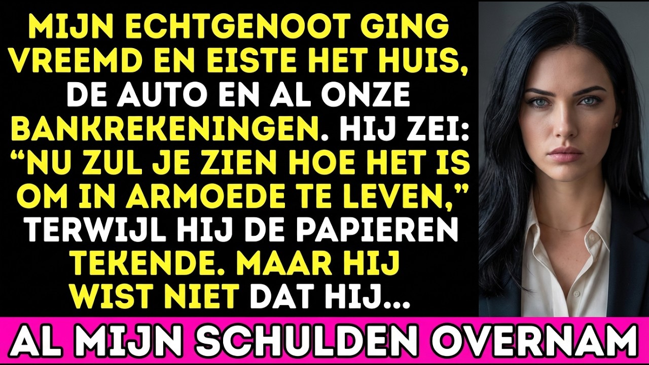 Mijn man nam al mijn bezittingen bij de scheiding — hij wist niet wat hij kreeg.