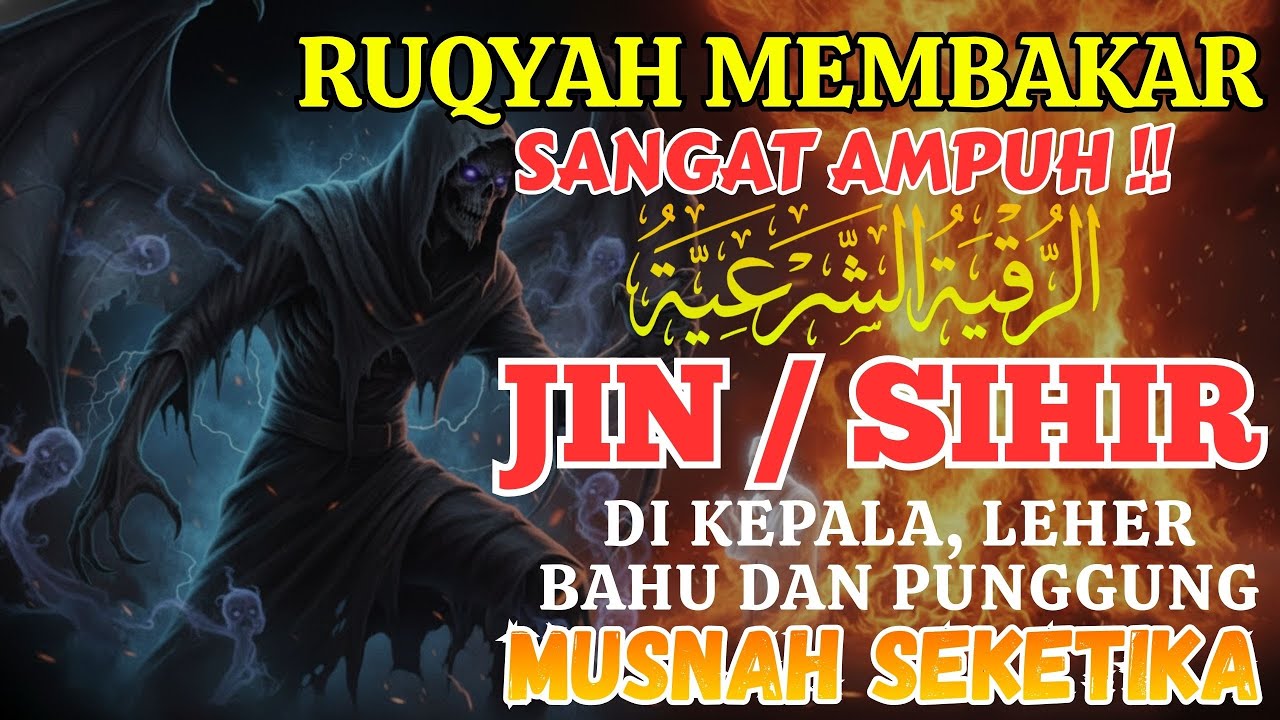 MASYAALLAH! RUQYAH RUMAH PENGUSIR JIN, SETAN & SIHIR | TERBUKTI AMPUH