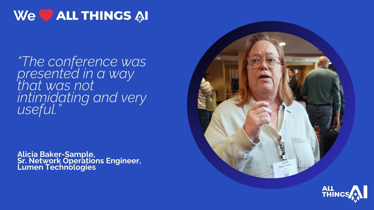 All Things Open AI 2025 Testimonial: Alicia Baker-Sample