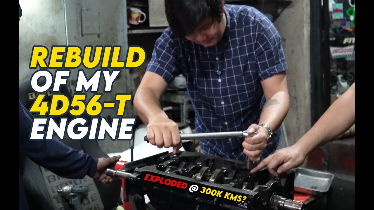 PAJERO 4D56-T ENGINE REBUILD — Project Tosgas Engine 2.0