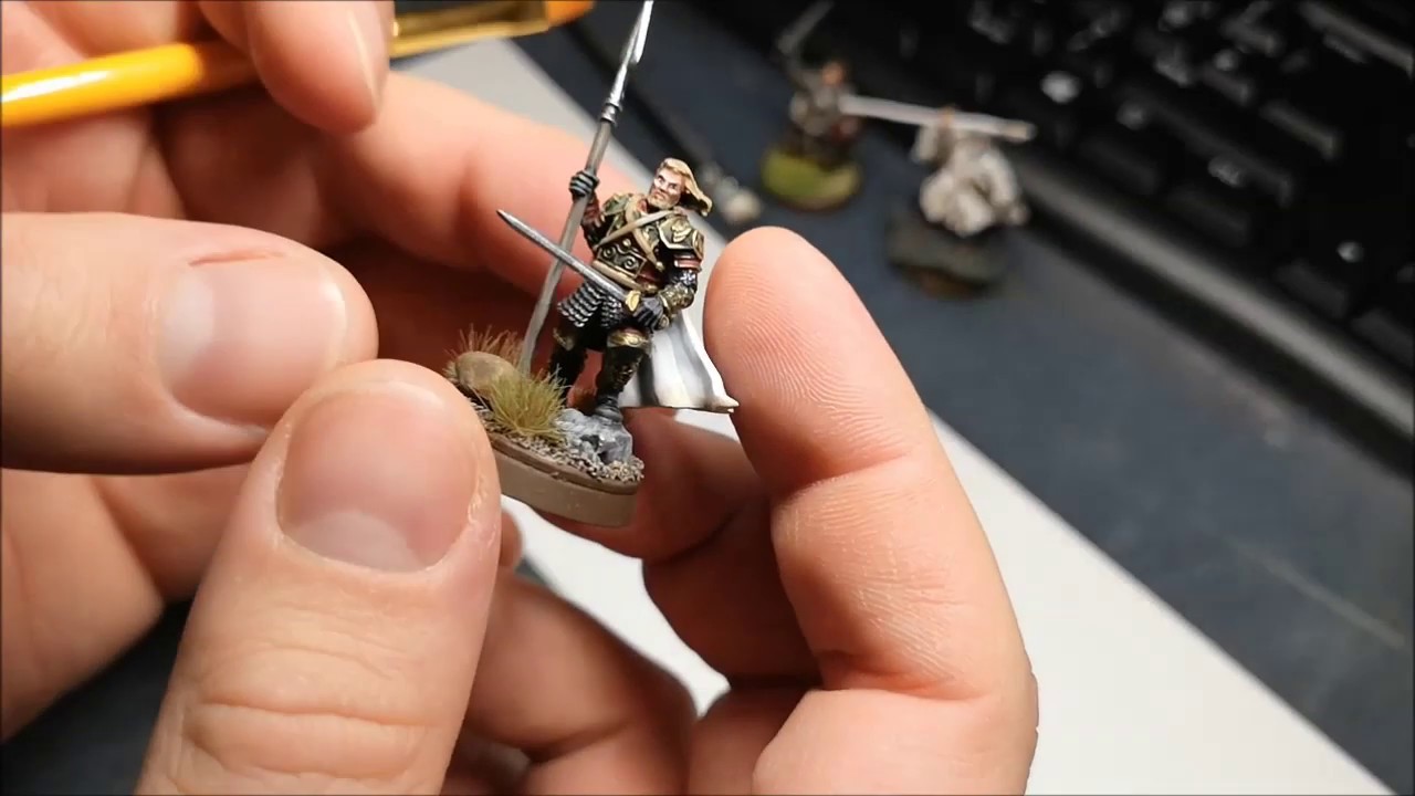 Painting faces and eyes for miniature wargaming - my method
