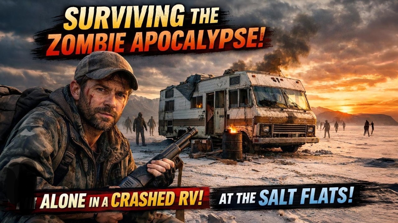 I Survived the Zombie Outbreak in a Broken-Down RV at the Edge of the Salt Flats