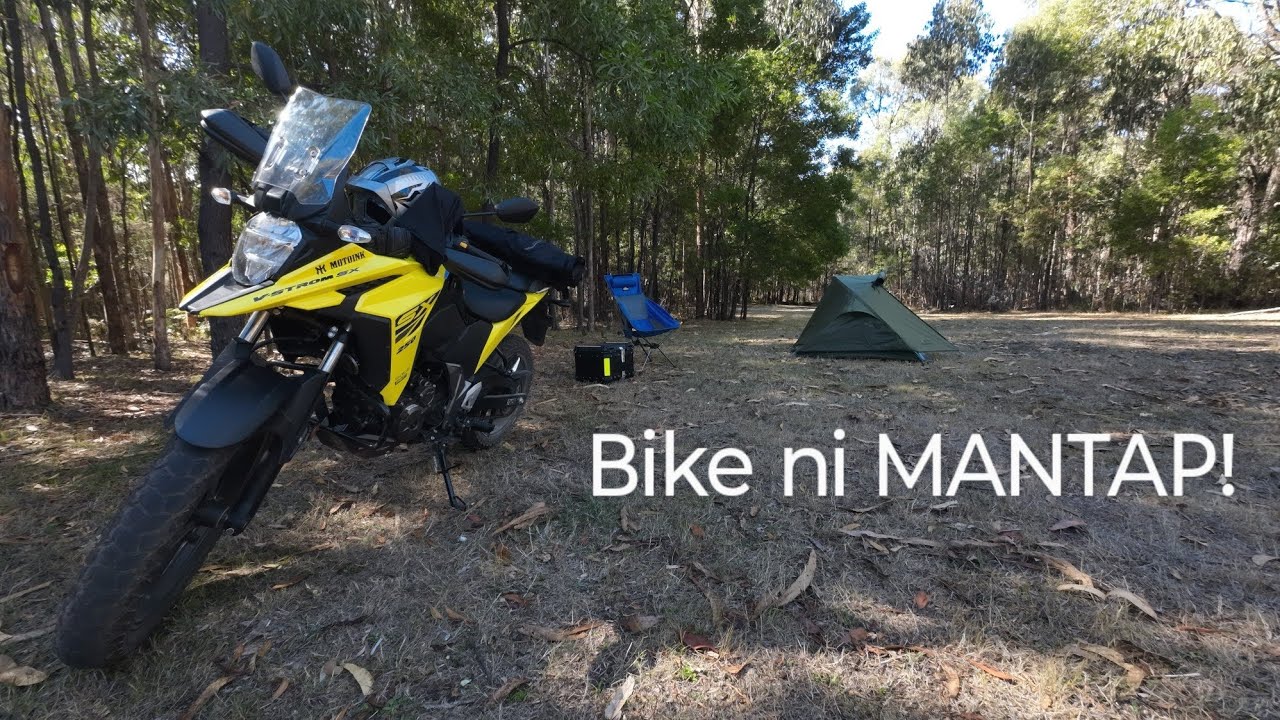 Solo Moto Camping | Regular Camp | Suzuki Vstrom 250SX
