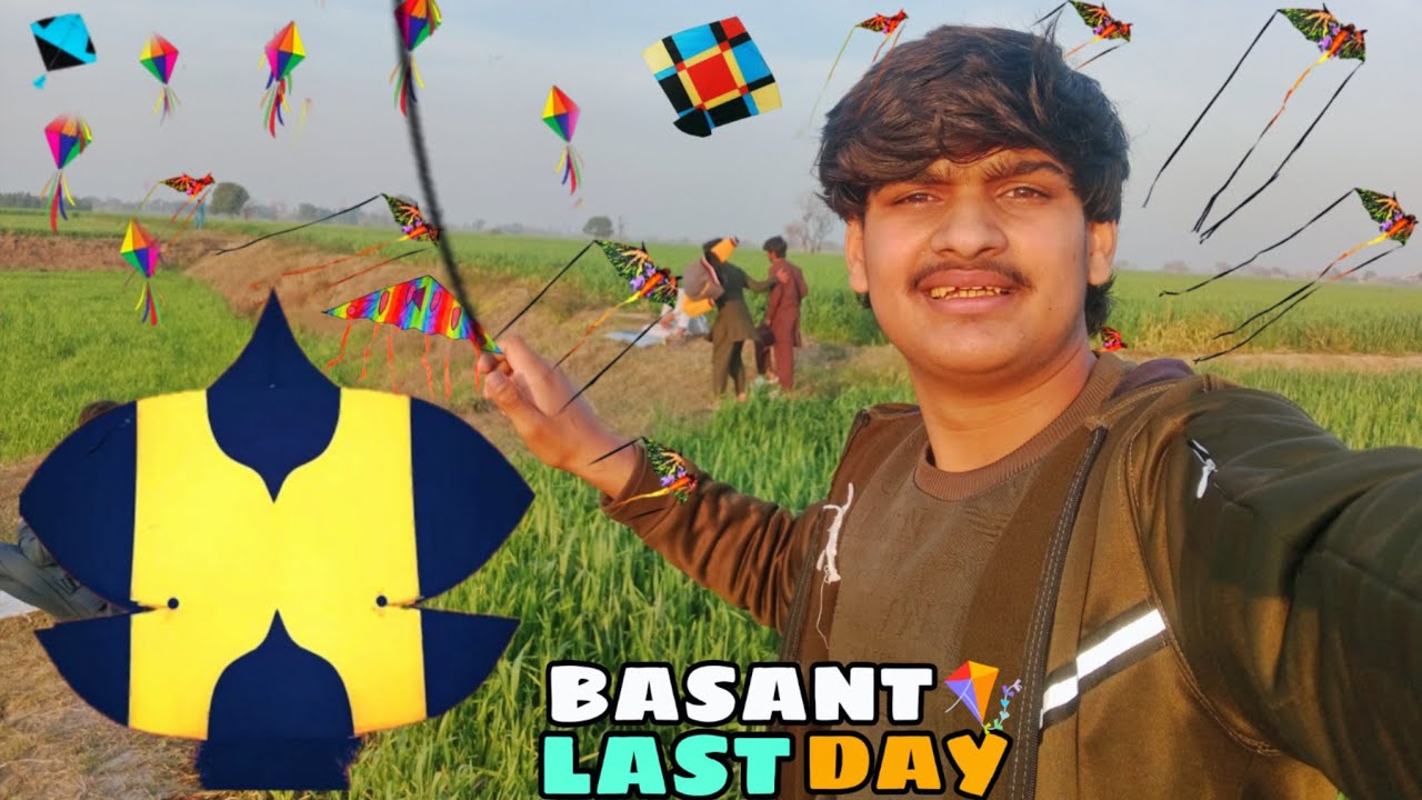 Basant Khatam 😀 Basant Ka Last Day Bohat Enjoy Kiya 😍