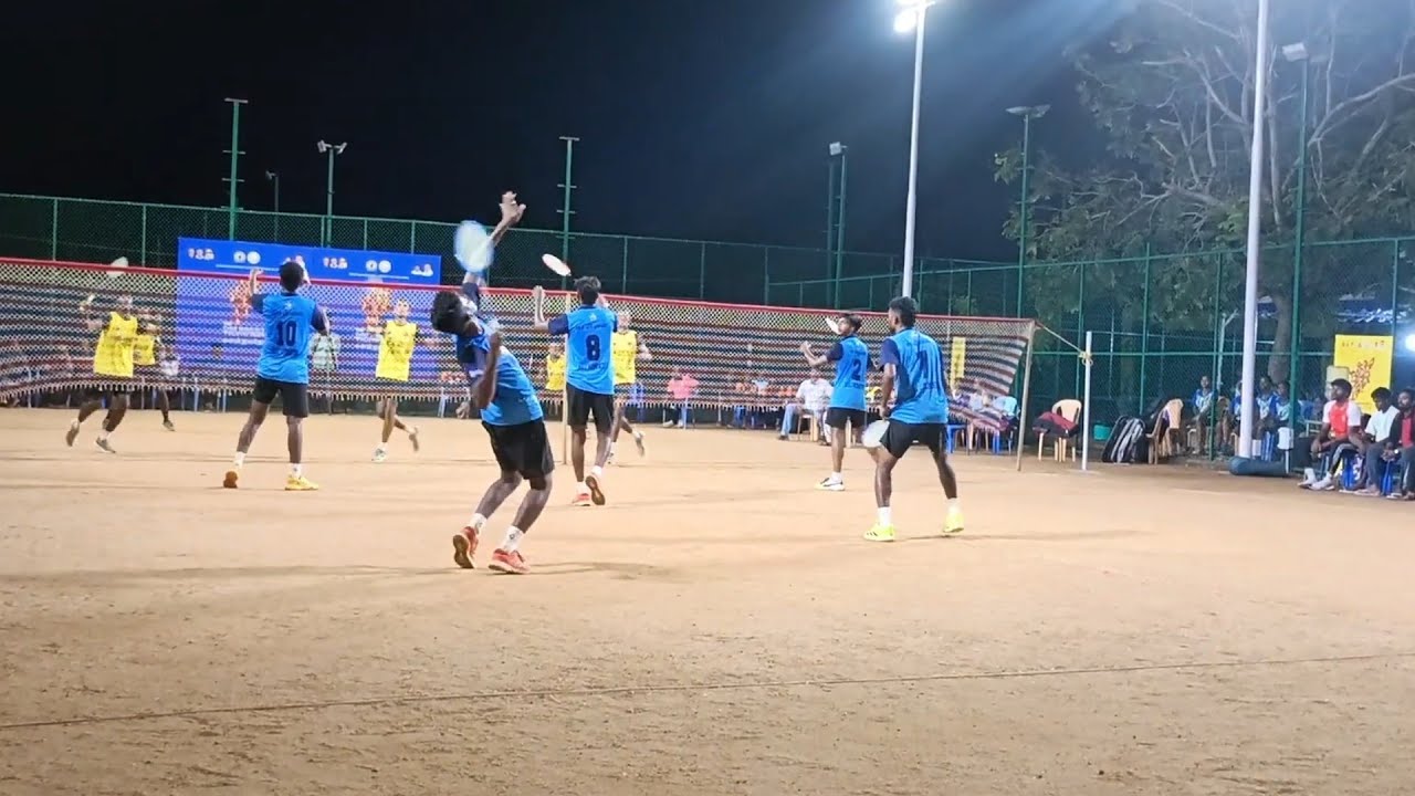 Chennai vs Chengalpattu l Cm Trophy in PSNA College Dindigul 2025 l #cmtrophy #ballbadminton #sports