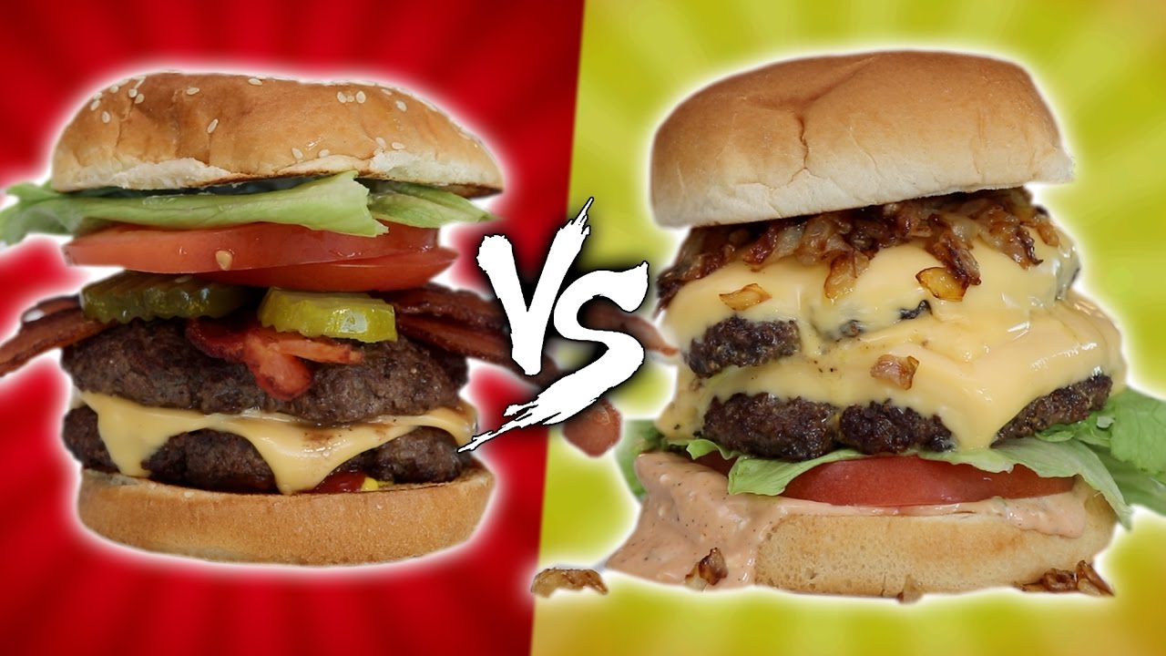 IN-N-OUT VS FIVE GUYS - HOMEMADE