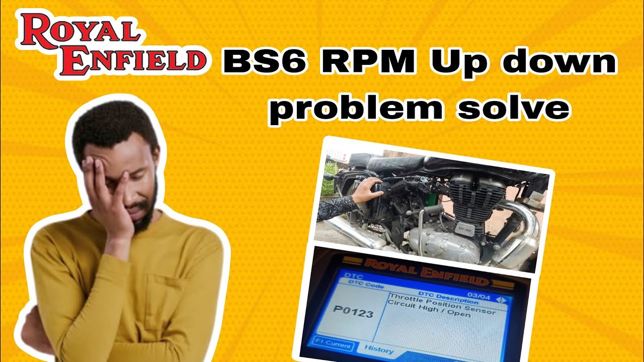 BS6 Royal Enfield RPM Fluctuate Problem | Low/High Fluctuate RPM BS6 Royal Enfield