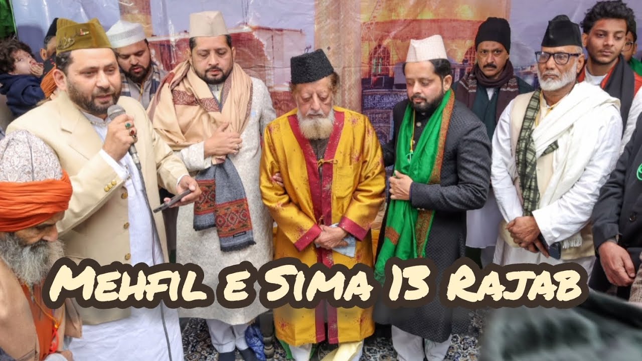 Mehfil e sima|13 Rajab al murajjab|At kashana e niazia|Qawwali|Salaam|Moradabad|2026