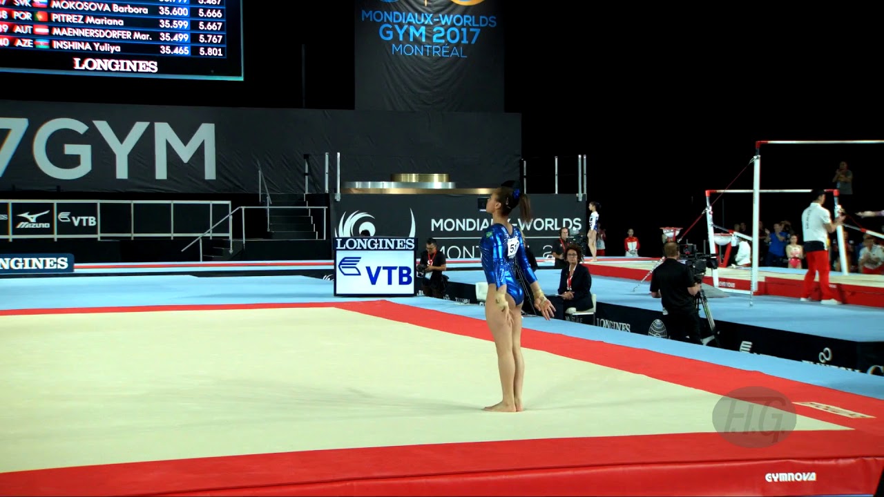 SANTOS Thais (BRA) - 2017 Artistic Worlds, Montréal (CAN) - Qualifications Floor Exercise