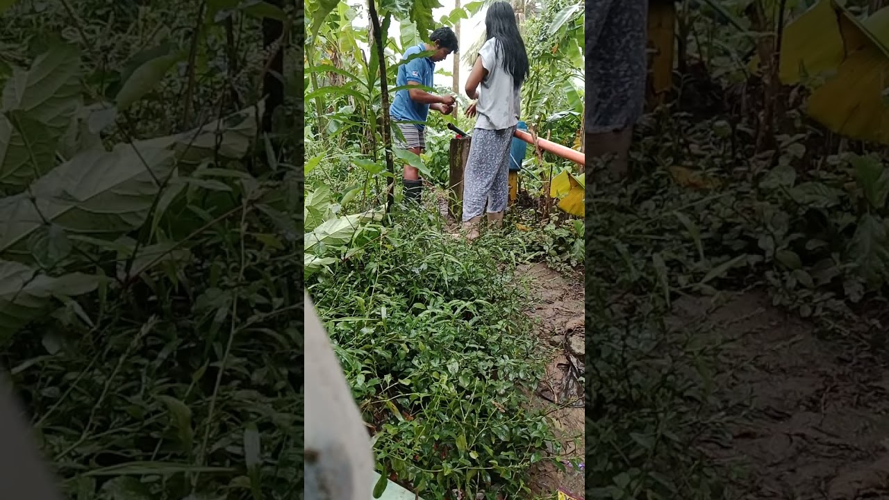 Inayos namin ang POSO kahit maulan