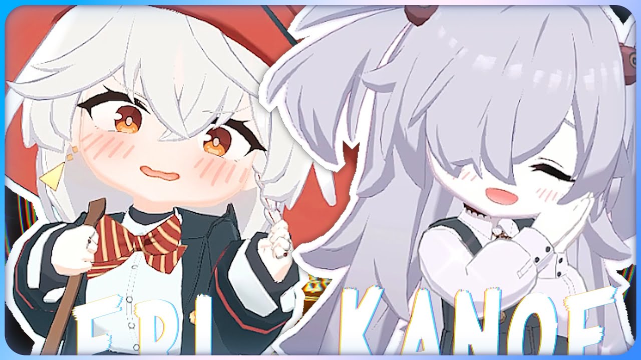 오컬연! 「에리 & 카노에」SD 캐릭터 모션! #블루아카