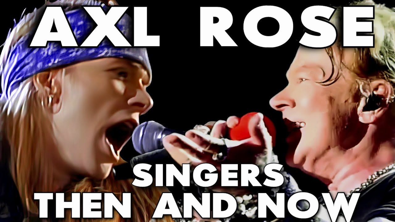 Axl Rose - Singers Then And Now (With Singing Tutorial) Ken Tamplin Vocal Academy