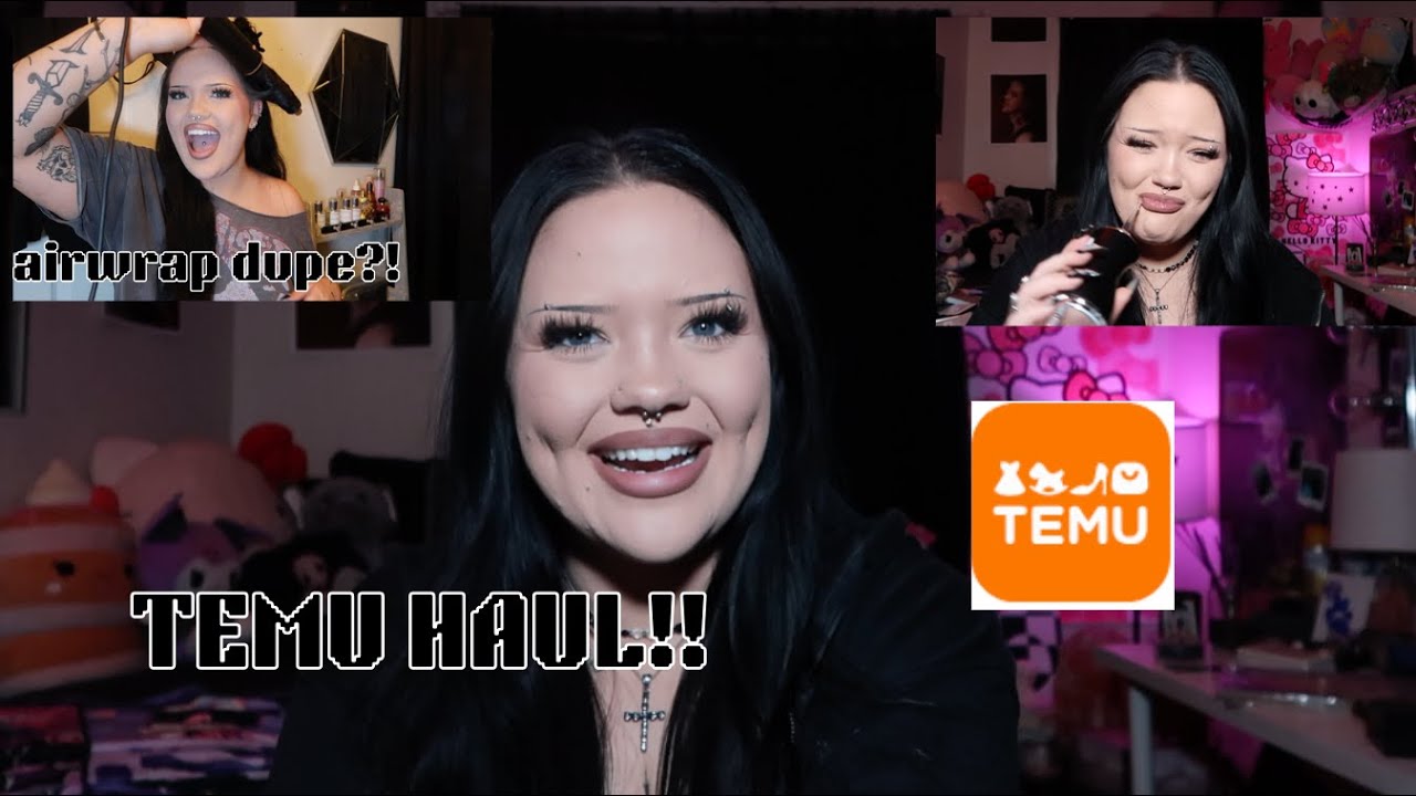 random a$$ temu haul + testing out products