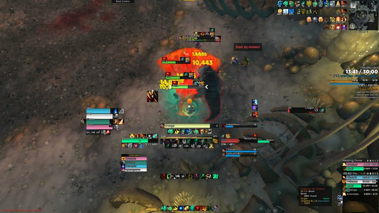 Brewmaster Monk Tank POV The Underrot Mythic +23 | Tyrannical Storming Raging S2