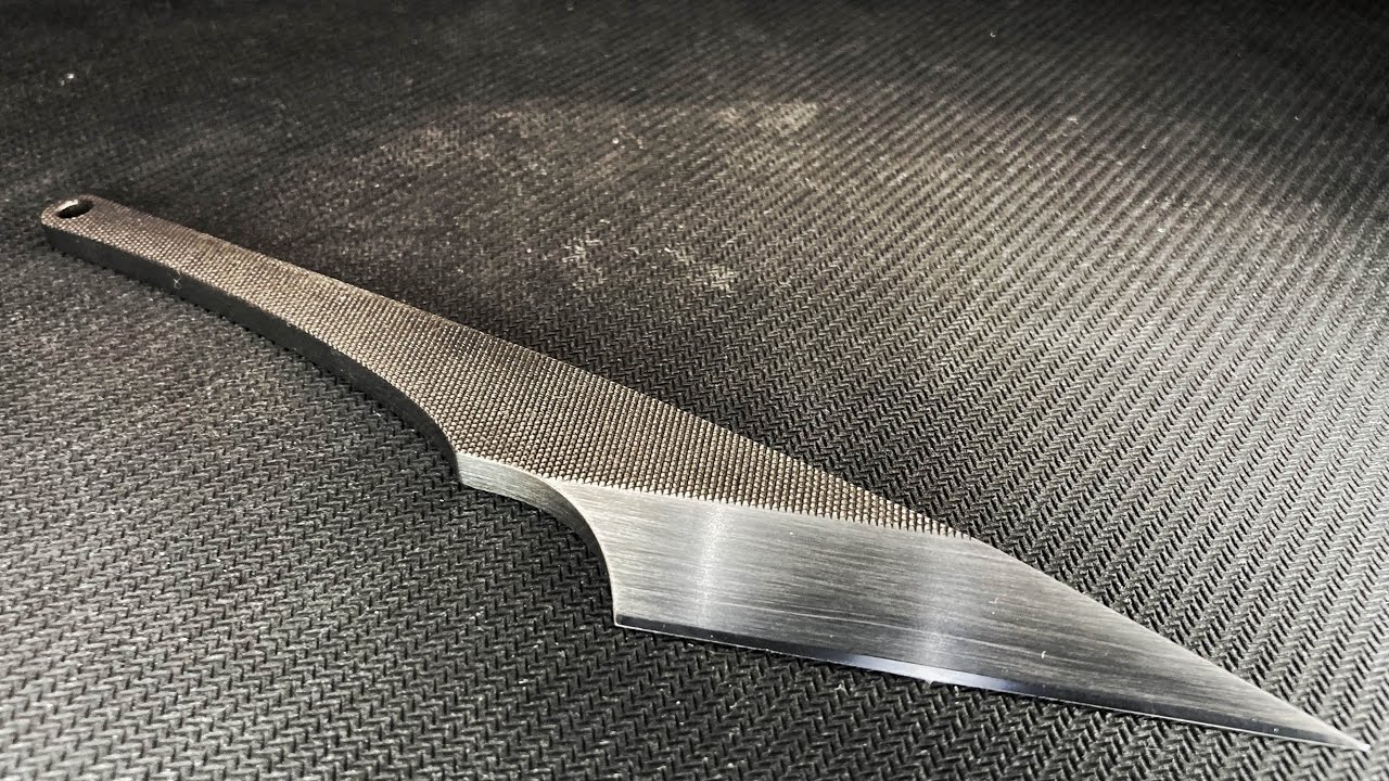Making a Japanese Kiridashi Knife From an Old File