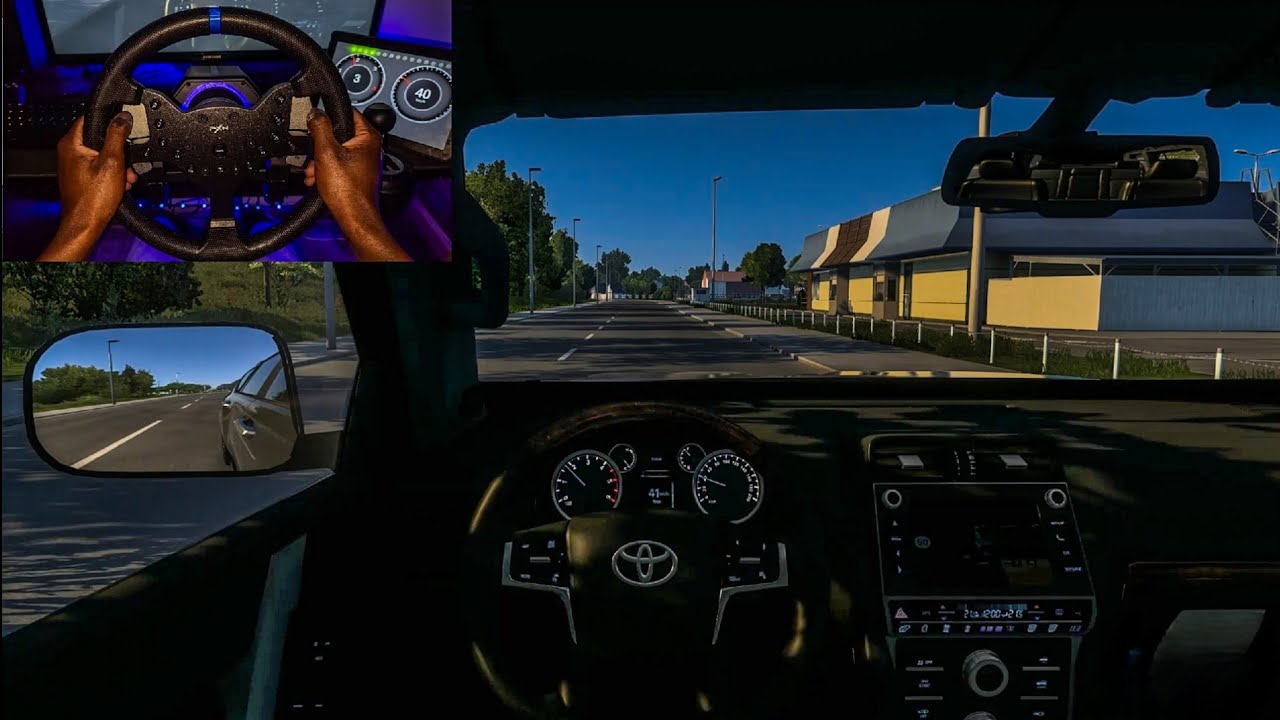 Toyota Land Cruiser Prado J150 - Euro Truck Simulator 2 | ETS2 1.56 | PXN V99 Gameplay
