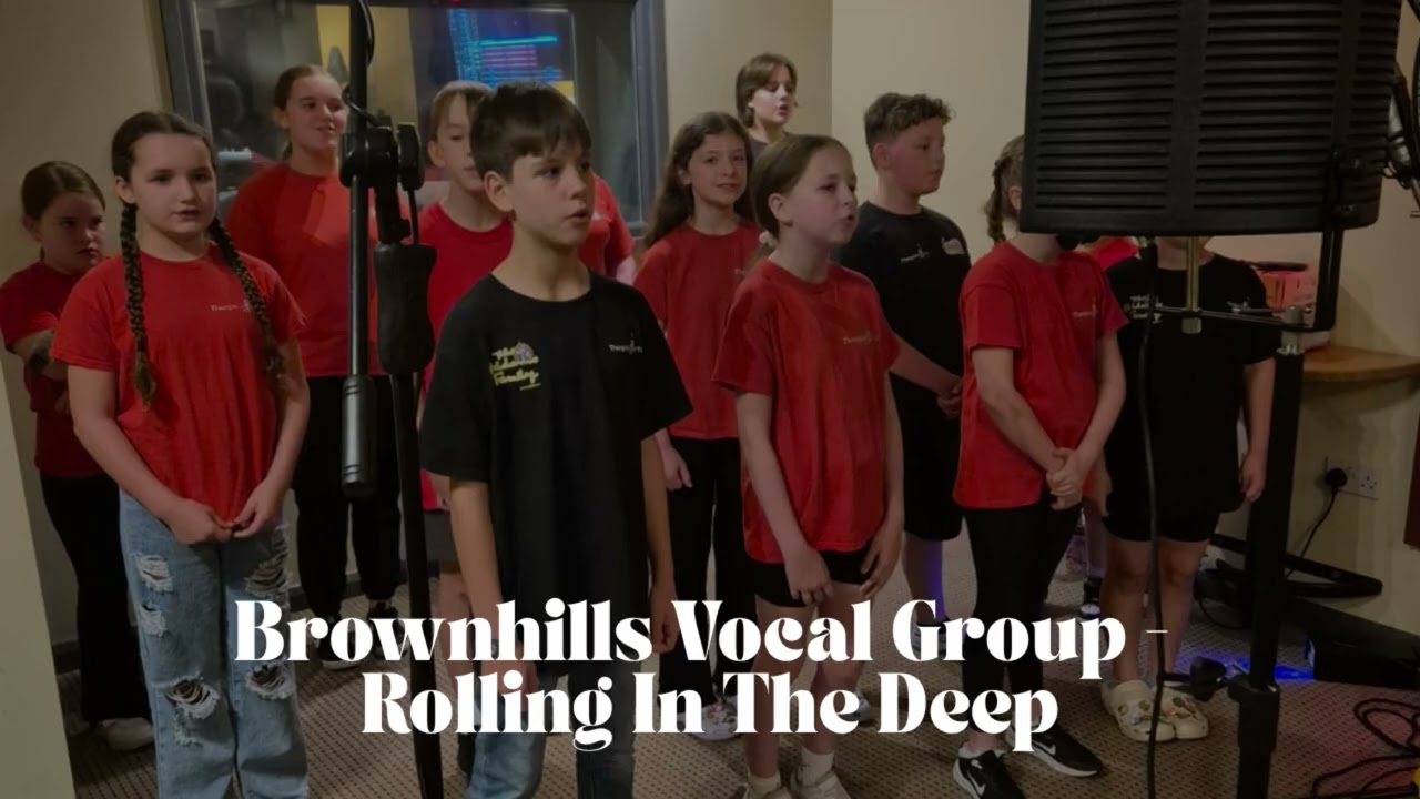 Brownhills Vocal Group - Rolling In The Deep by Adele (official cover)
