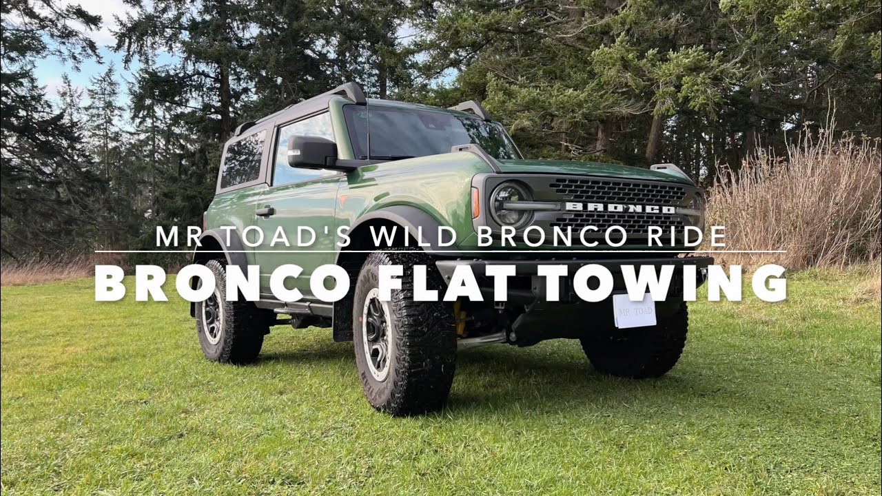 Буксировка Ford Bronco