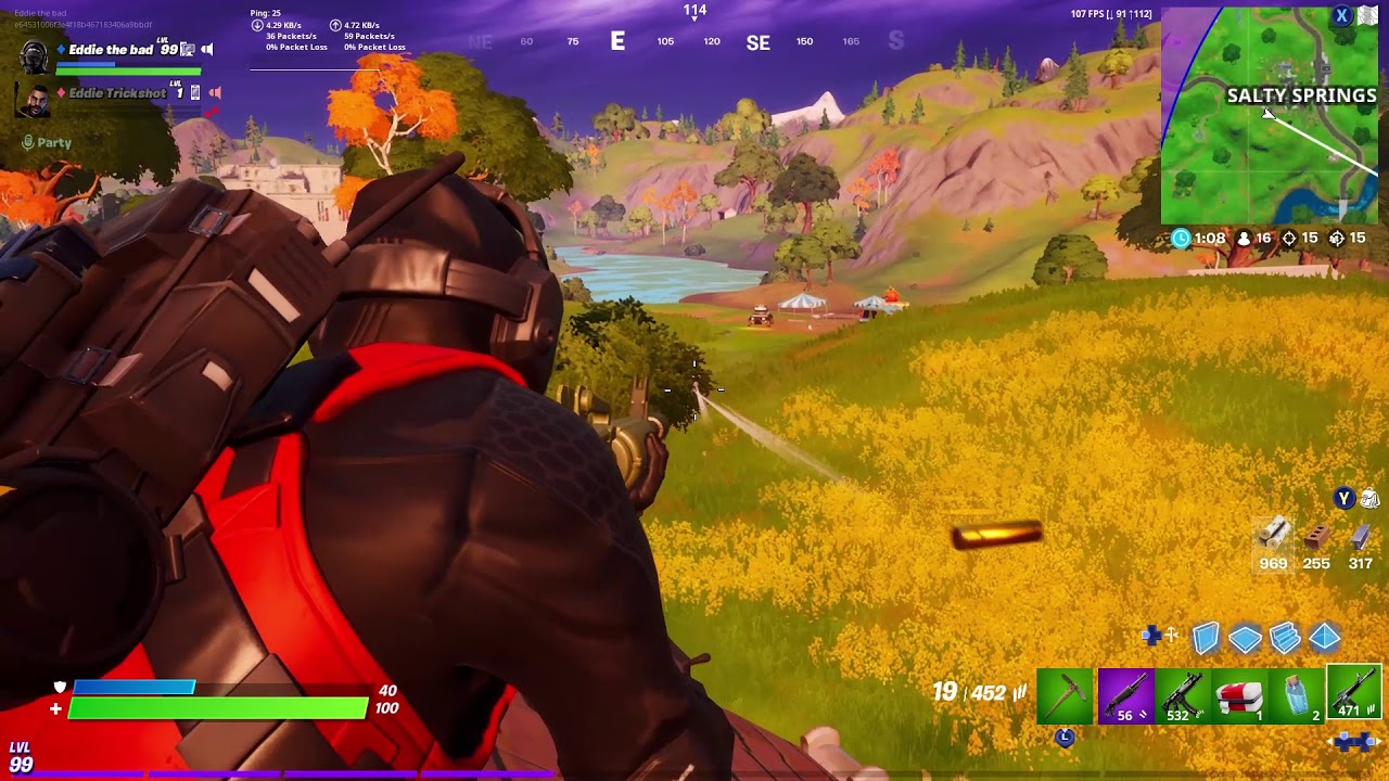 Fortnite STEALTH REFLEX skin GAMEPLAY! INSANE TRICKSHOT at the END!