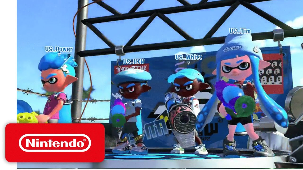 2017 Splatoon 2 Inkling Invitational - Semifinal 2: Australia vs USA - Nintendo E3 2017