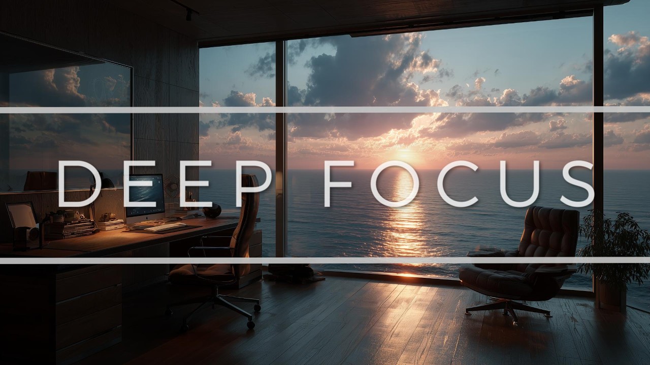 1 Hour Deep Focus Session | 60 BPM Productivity Music