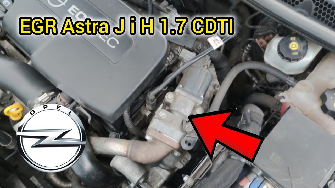 Czyszczenie zaworu EGR Astra J 1.7 CDTI Czyszczenie EGR Astra H 1.7 CDTI