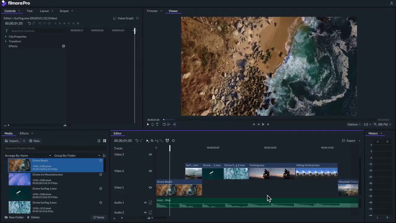 Editing Essentials: How To Edit, Merge, & Stretch Videos | FilmoraPro Tutorial
