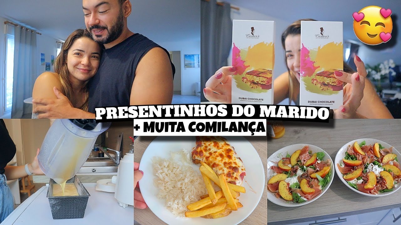 FIZ BOLO DE FUBÁ CREMOSO, PRESENTINHOS DO MARIDO, BIFE À PARMEGIANA e muito mais ❤️ - Bruna Paula