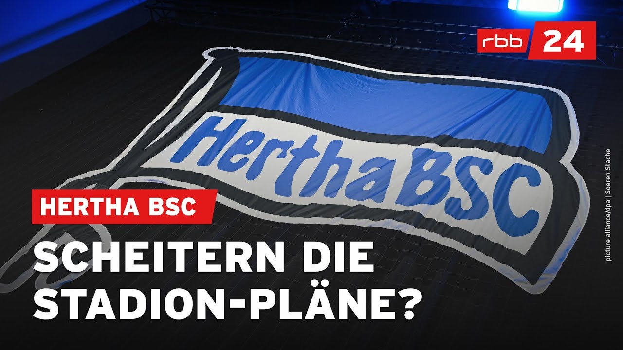 Hertha BSC: Eigener Stadionbau steht vor Problemen
