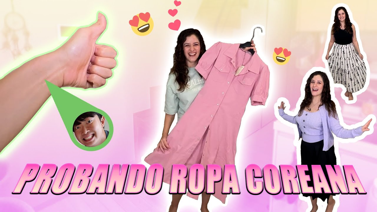 Probando la ropita coreana que compré en Corea 🇰🇷😍🙌 ¿Cómo me quedó? ¿Ma va el estilo?