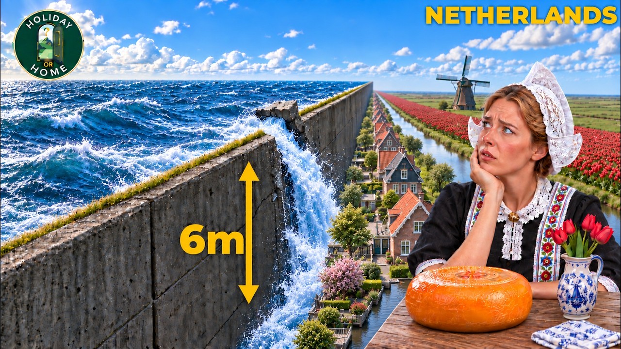 How People Live in the Netherlands | The Dark Reality Behind 18M People Living Below Sea Level | 4K