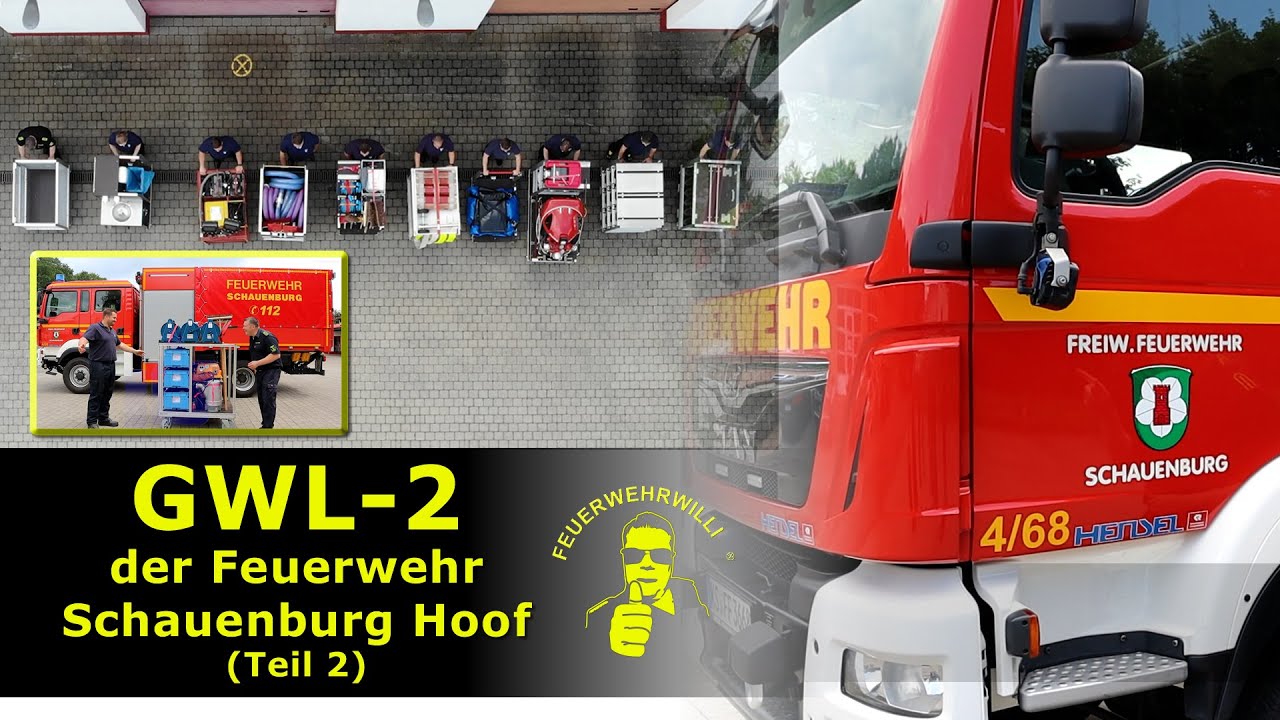 Gerätewagen Logistik XXL - GW-L2 der FF Schauenburg Hoof (Teil 2)