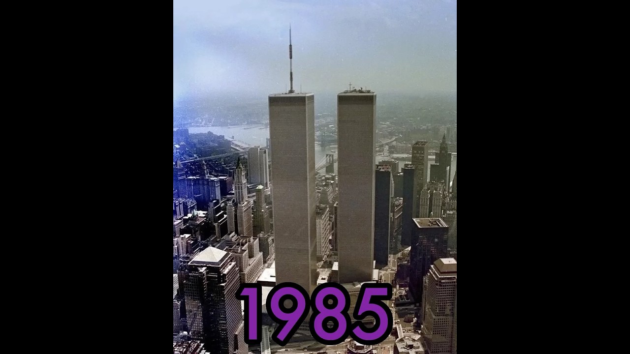 Evolution Of The World Trade Center 1966-2001 #worldtradecenter #tribute #nyc #newyorkcity