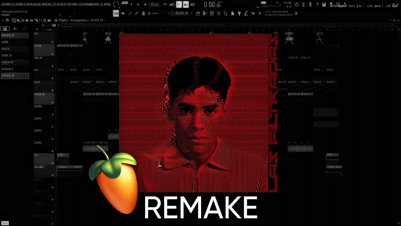 CRIS MJ - PENSANDO BRIGIDO (INSTRUMENTAL - REMAKE) (Producer Remake by. SavageHebreo) FL STUDIO