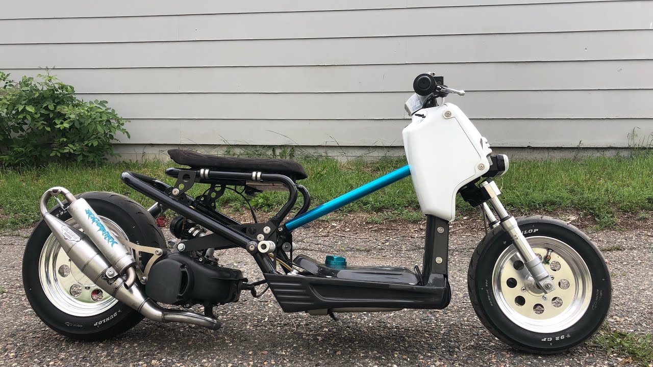 2stroke Zuma swapped Honda Ruckus in its final form!
