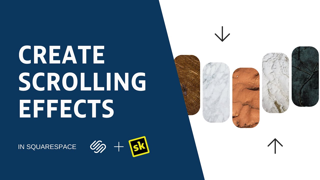 Add Scrolling Effects to your Squarespace Website